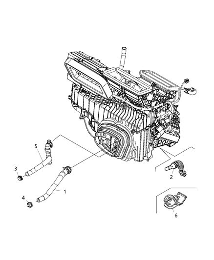 2020 Jeep Renegade Heater Plumbing Diagram 1