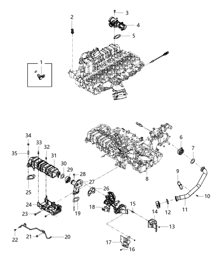 2012 Ram 2500 EGR System Diagram