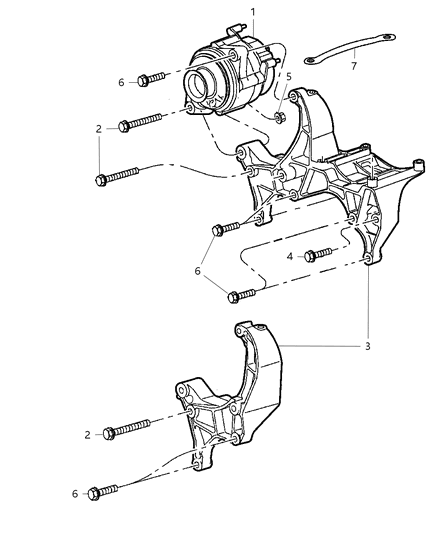 2003 Dodge Ram Van Alternator Diagram