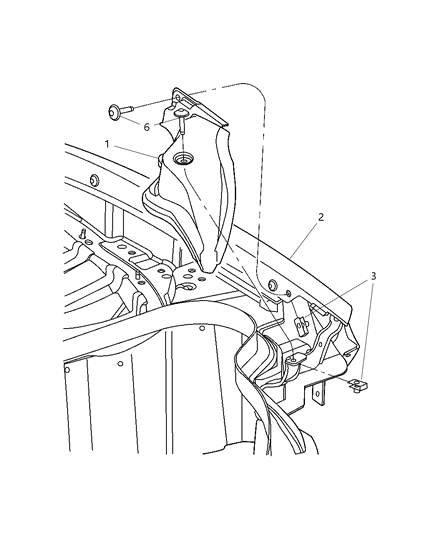 2009 Dodge Viper Panel - Tail Lamp Diagram