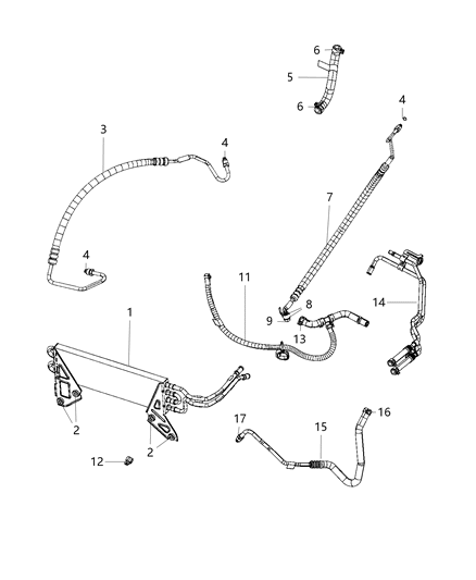 2020 Ram 4500 Power Steering Hose Diagram 2