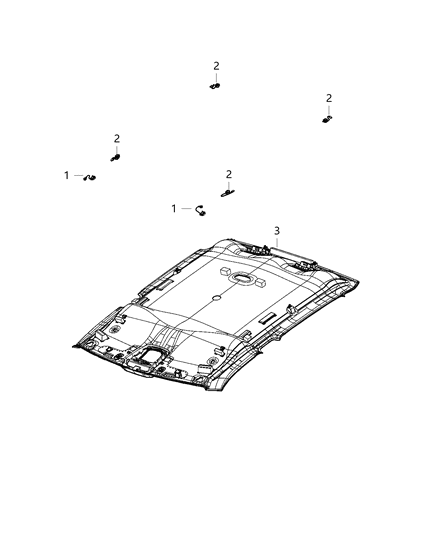 2021 Ram 1500 Audio Microphone Diagram