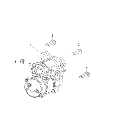 2015 Dodge Charger Starter Diagram 4