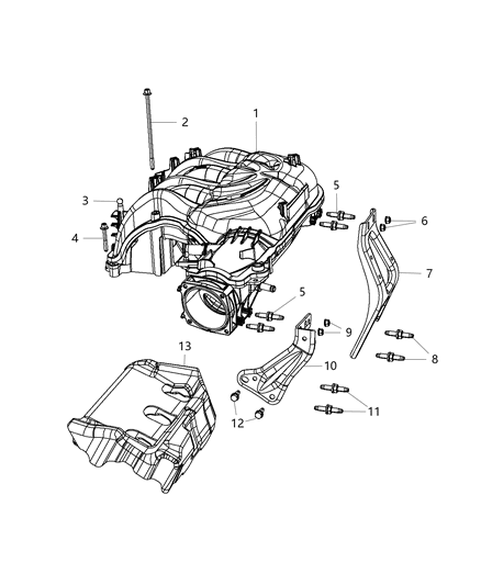 2016 Ram 1500 Intake Manifold Diagram 4