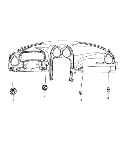 2013 Dodge Viper Module-Ignition Diagram for 1UL96XR4AA