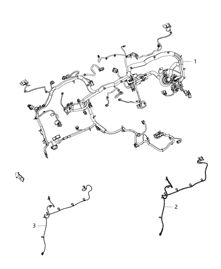 2014 Ram 4500 Wiring - Instrument Panel Diagram