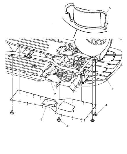 2009 Dodge Viper Floor Pan Diagram