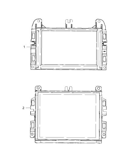 2019 Dodge Durango Radio Diagram