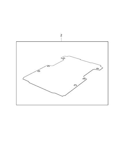 2014 Ram ProMaster 3500 Conversion Kit, Cargo Diagram 5