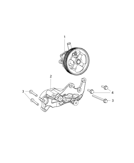 2017 Jeep Patriot Power Steering Pump Diagram