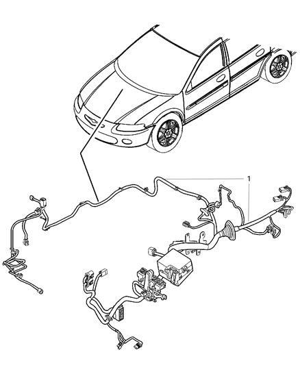 2011 Chrysler 200 Wiring Headlamp To Dash Diagram