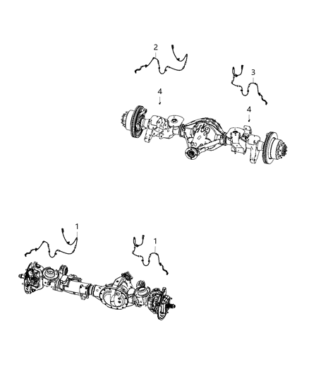 2020 Ram 3500 Sensors - Drivetrain Diagram 1