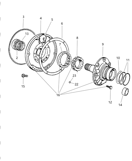 2003 Dodge Durango Oil Pump Diagram 1