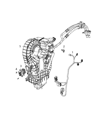 2019 Chrysler Pacifica Sensor, Rear Hvac Diagram
