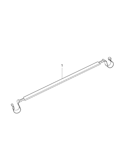 2020 Ram 1500 Classic Straps, Ground Diagram