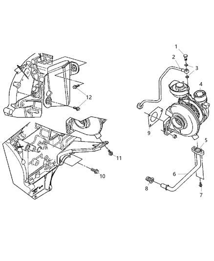 2007 Jeep Liberty Turbocharger Diagram