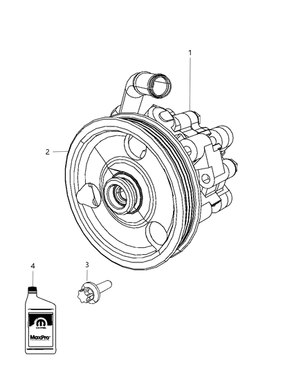 2010 Dodge Journey Power Steering Pump Diagram 4