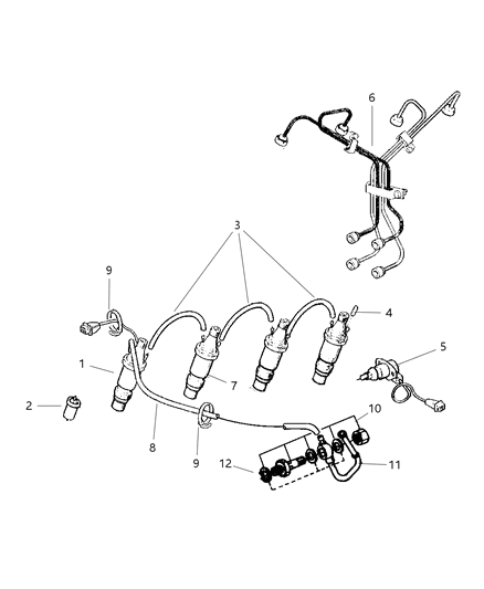 1998 Jeep Cherokee Fuel Injection System Diagram 1