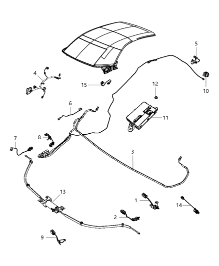 2014 Chrysler 200 Convertible Top Electric Diagram