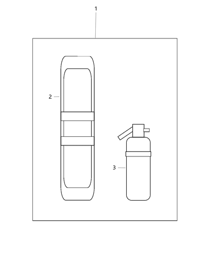 2017 Jeep Wrangler Emergency Kit Diagram