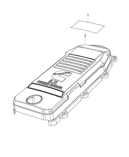 2019 Ram 2500 Engine Identification Diagram 2