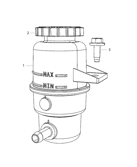 2011 Jeep Grand Cherokee Power Steering Reservoir Diagram