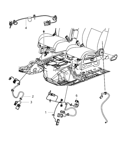 2010 Jeep Patriot Wiring - Seats Diagram