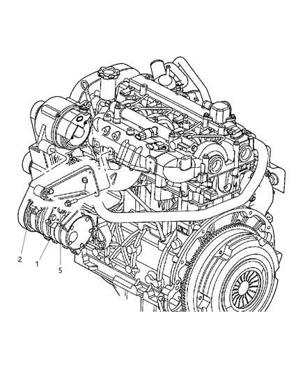 2002 Jeep Liberty Bolt Diagram for 5014066AA