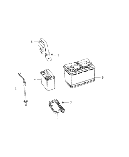 2021 Dodge Durango Battery Diagram 1