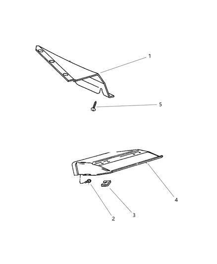 1999 Dodge Viper Heat Shields Diagram