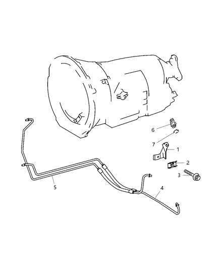 2007 Dodge Sprinter 3500 Transmission Cooling Diagram