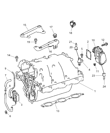 2008 Dodge Sprinter 2500 Throttle Body Diagram 2