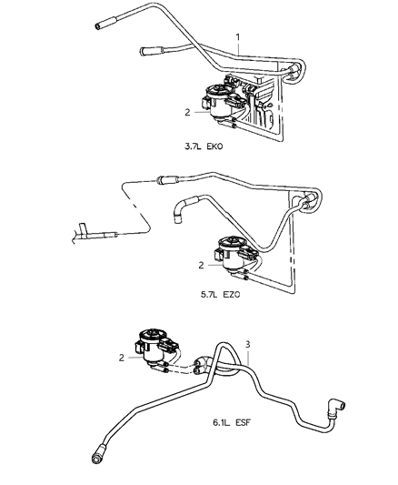 2010 Jeep Grand Cherokee Emission Control Vacuum Harness Diagram