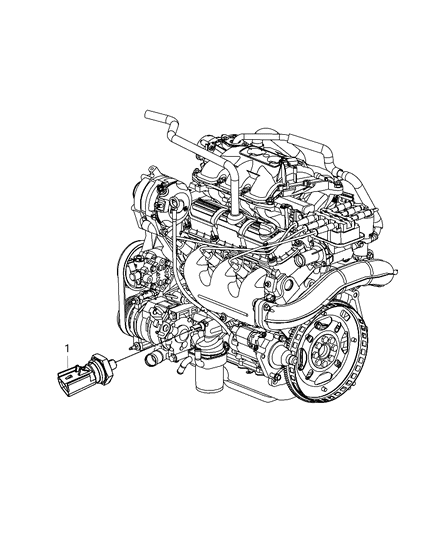 2014 Ram C/V Switches Powertrain Diagram