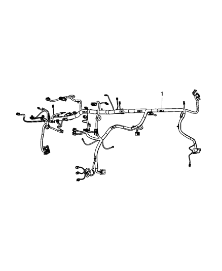 2017 Dodge Grand Caravan Wiring Instrument Panel Diagram