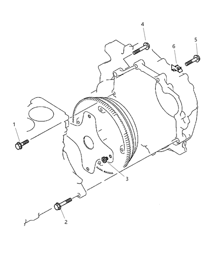 2003 Chrysler Sebring Transaxle Mounting Diagram 2