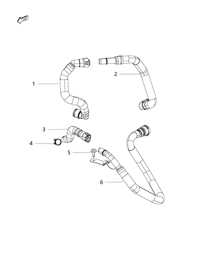 2018 Jeep Cherokee Heater Plumbing Diagram 2