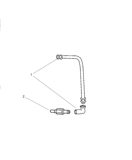 2000 Dodge Stratus Crankcase Ventilation Diagram 1