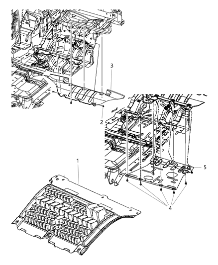 2007 Jeep Grand Cherokee Shield Encapsulation Diagram