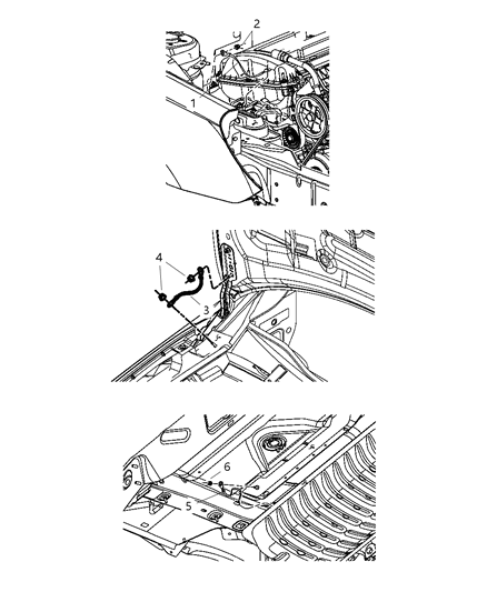 2008 Chrysler Sebring Ground Straps Diagram 2