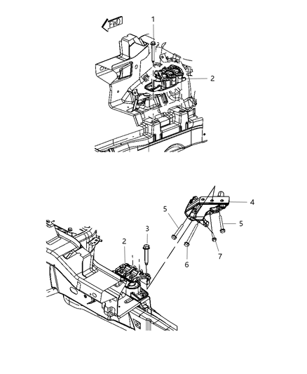 2010 Dodge Journey Engine Mounting Diagram 4