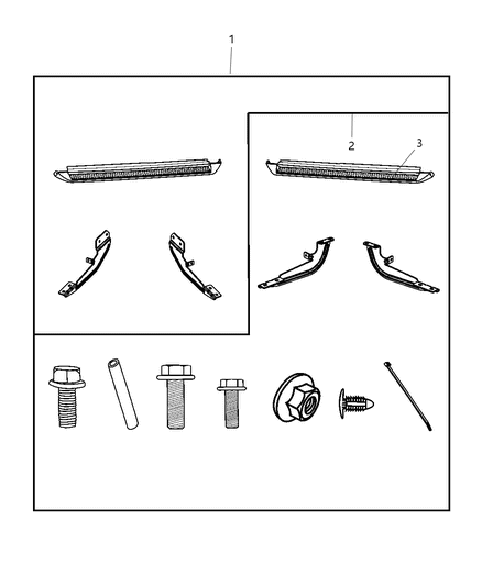 2009 Chrysler Town & Country Board-Full Diagram for 82211491AB