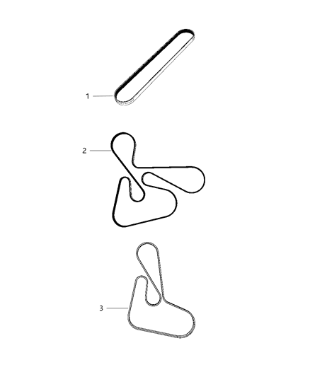 2007 Chrysler Sebring Drive Belts Diagram