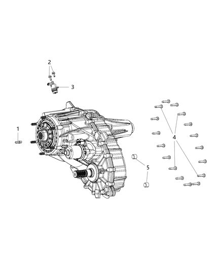 2021 Ram 1500 Transfer Case Diagram 1