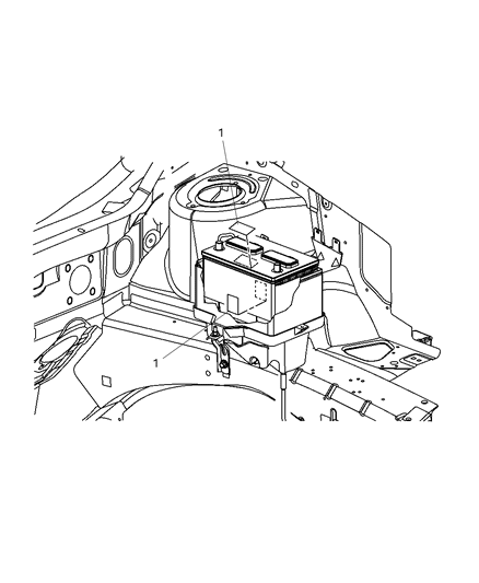 2008 Chrysler Pacifica Other - Under Hood Diagram