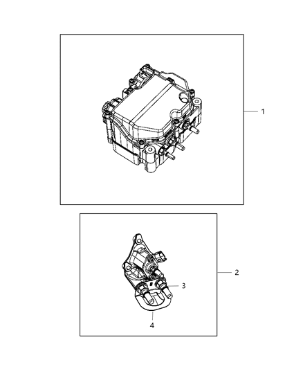 2012 Ram 3500 Diesel Exhaust Fluid Module & Doser Diagram