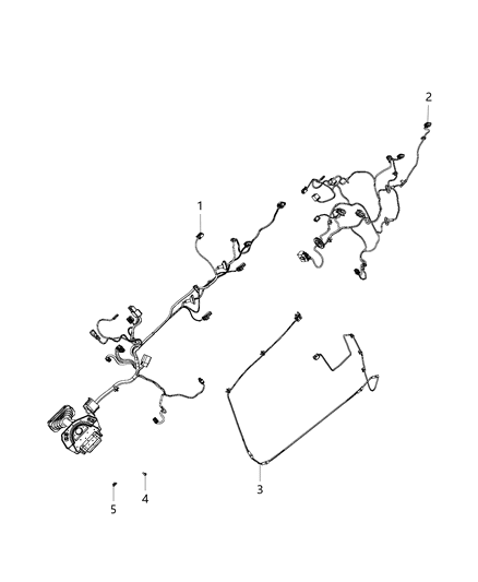 2014 Ram 2500 Wiring - Doors Diagram