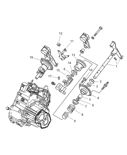 2006 Chrysler PT Cruiser Fork Control Diagram