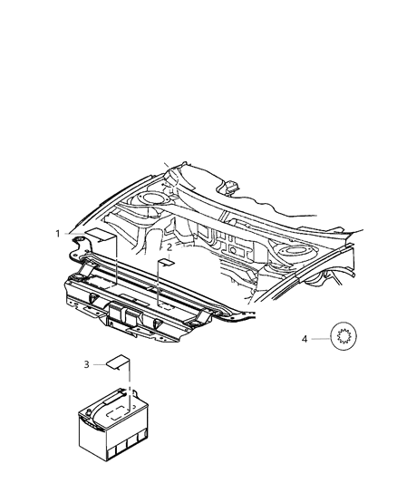 2013 Dodge Journey Engine Compartment Diagram