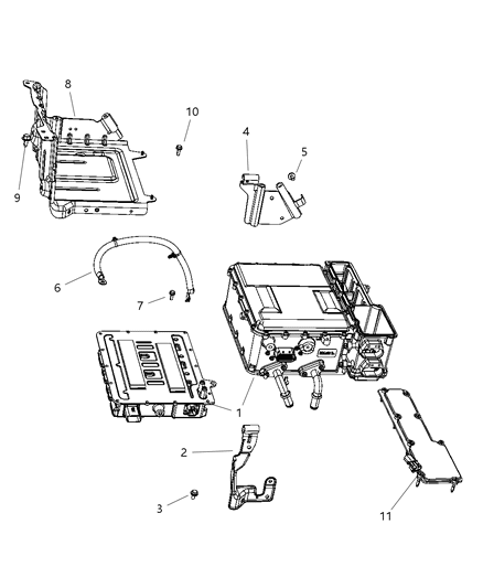 2009 Chrysler Aspen Invertor Diagram